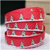 Order  Go Grosgrain - Snow Trees/Red